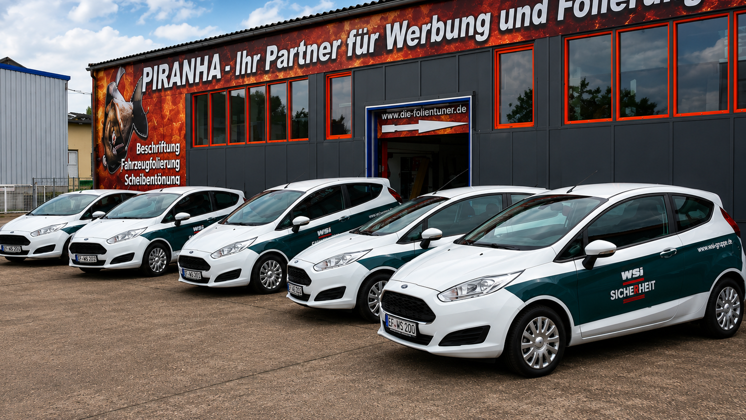 Fahrzeugwerbung, Flotten & Fuhrparks