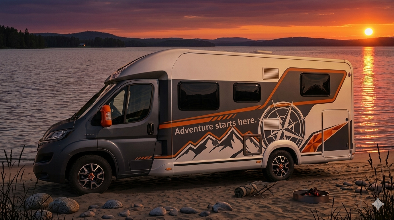 Wohnmobil- & Caravan-Folierung
